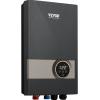 imageVEVOR Tankless Electric Water Heater 27kW Instant Hot Water Heater Under Sink On Demand for Bathroom Kitchen Office with LCD Touch Screen Child Security LockSpaceSaving 240V Black18KW