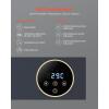 imageVEVOR Tankless Electric Water Heater 27kW Instant Hot Water Heater Under Sink On Demand for Bathroom Kitchen Office with LCD Touch Screen Child Security LockSpaceSaving 240V Black36KW