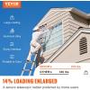 imageVEVOR Telescoping Ladder 203FT Aluminum Lightweight Extension Ladder MultiButton Retraction Collapsible Ladder 375 LBS Capacity with NonSlip Feet Portable Compact Ladders for Home RV Loft125 Ft