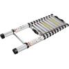 imageVEVOR Telescoping Ladder 203FT Aluminum Lightweight Extension Ladder MultiButton Retraction Collapsible Ladder 375 LBS Capacity with NonSlip Feet Portable Compact Ladders for Home RV Loft105 Ft