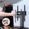 imageVEVOR Universal TV Mount for 3255 inch TVs Height Adjustable Swivel Stand with Tempered Glass Base for Bedroom Living Room3255inch