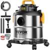 imageVEVOR 26 Gallon 25 Peak HP Wet and Dry Shop Vac Portable Shop Vacuum and Blower 3in1 with Filter Hose and Attachments for Home and Car Cleaning BlackYellow55 Gallon