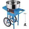 imageVEVOR Electric Cotton Candy Machine 1000W Commercial Floss Maker wStainless Steel Bowl Sugar Scoop and Drawer Perfect for Home Carnival Kids Birthday Family Party PinkBlue