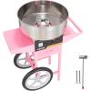 imageVEVOR Electric Cotton Candy Machine 1000W Commercial Floss Maker wStainless Steel Bowl Sugar Scoop and Drawer Perfect for Home Carnival Kids Birthday Family Party PinkPink
