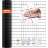 imageVEVOR Hardware Cloth 24quot x 100 ampamp 1quotx1quot Mesh Size Galvanized Steel Vinyl Coated 16 Gauge Welded Wire wA Cutting Plier ampamp A Pair of Fabric Gloves for Garden Fencing ampamp Pet Enclosures Black48x50 3x2inch