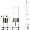 imageVEVOR Telescoping Ladder 203FT Aluminum Lightweight Extension Ladder MultiButton Retraction Collapsible Ladder 375 LBS Capacity with NonSlip Feet Portable Compact Ladders for Home RV Loft165 FT
