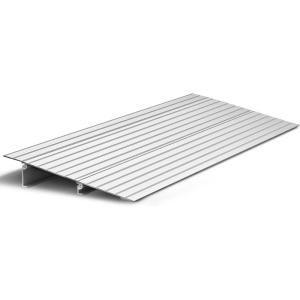 imageVEVOR Door Threshold Ramp 1 inch Rise Aluminum Alloy Threshold Ramp Rated 800 lbs Load Capacity Handicap Ramps for Home Steps for Wheelchair Scooters Power Chairs Walkers Bicycle Tricycle2 Rise