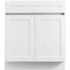 imageVEVOR White Shaker Base Cabinet with Drawer 36Inch Unassembled Drawer Base Cabinet 36quot W x 24quot D x 345quot H Ready to Assemble Cabinet with SoftClose Doors and Adjustable Shelf for Home Office36W Base Cabinet