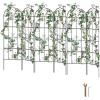 imageVEVOR 60 x 15 in Rustproof Metal Garden Flower Trellis Outdoor Climbing Rose ampamp Cucumber Support Decorative Tall Clematis Trellis for Courtyards ampamp Lawns71Hx 20W