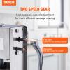 imageVEVOR Manual Sausage Stuffer 2 L  5 LBS Vertical Sausage Machine with Gtype Clamp FoodGrade 304 Stainless Steel Barrel with 2 Stuffing Tubes for Home Kitchen Restaurant Commercial7 L  15 LBS