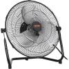 imageVEVOR 10 inch Rechargeable Battery Operated Camping Floor High Velocity Portable Outdoor Fan with Metal Frame Copper Brushless Motor 360degree Manual Rotationfor FishingTraveling Picnicking14in