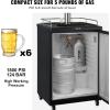imageVEVOR CO2 Tank 10 lbs New Aluminum Alloy Cylinder CO2 Air Tank with Light Spray Coating CGA320 Valve Handle ampamp Adjustable Pressure DOT Approved Cylinder for Draft Beer Dispensing5 lbs