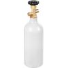 imageVEVOR CO2 Tank 10 lbs New Aluminum Alloy Cylinder CO2 Air Tank with Light Spray Coating CGA320 Valve Handle ampamp Adjustable Pressure DOT Approved Cylinder for Draft Beer Dispensing25 lbs