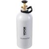 imageVEVOR CO2 Tank 10 lbs New Aluminum Alloy Cylinder CO2 Air Tank with Light Spray Coating CGA320 Valve Handle ampamp Adjustable Pressure DOT Approved Cylinder for Draft Beer Dispensing10 lbs