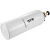 imageVEVOR CO2 Tank 10 lbs New Aluminum Alloy Cylinder CO2 Air Tank with Light Spray Coating CGA320 Valve Handle ampamp Adjustable Pressure DOT Approved Cylinder for Draft Beer Dispensing20 lbs with builtin siphon