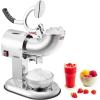 imageVEVOR Commercial Ice Shaver Machine 661 LBSH Electric Ice Crusher with Replaceable Container 350W Premium Motor 4 Blades Shaved Snow Cone Machine Ice Maker for Dessert Shop Bar Party SilverSilver
