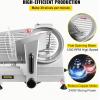 imageVEVOR Meat Slicer 75 inch 200W Electric Deli Slicer Machine with SUS420 Blade 006 inch Adjustable Thickness ETL Certified Home FoodSlicer for Meat Ham Baguett Steak87IN200W