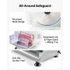 imageVEVOR Meat Slicer 75 inch 200W Electric Deli Slicer Machine with SUS420 Blade 006 inch Adjustable Thickness ETL Certified Home FoodSlicer for Meat Ham Baguett Steak86 inch200W