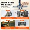 imageVEVOR Pop up Gazebo Screen Tent 12 x 12 ft Large 6Sided Camping Canopy Tent with Removable Top ampamp Carry Bag QuickSet ampamp BiteProof Screen House Sun Shelter for 810 Persons Backyard Patio BrownArmy Green