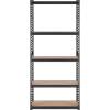 imageVEVOR Storage Shelving Unit 5Tier Adjustable Storage Shelves 48quot L x 24quot W x 72quot H Heavy Duty Garage Storage Shelves Metal Shelves for Kitchen Pantry Basement Bathroom Laundry36 L x 18 W x 72 H