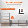 imageVEVOR Storage Shelving Unit 5Tier Adjustable Storage Shelves 48quot L x 24quot W x 72quot H Heavy Duty Garage Storage Shelves Metal Shelves for Kitchen Pantry Basement Bathroom Laundry48 L x 24 W x 72 H