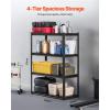imageVEVOR Storage Shelving Unit 5Tier Adjustable Storage Shelves 48quot L x 24quot W x 72quot H Heavy Duty Garage Storage Shelves Metal Shelves for Kitchen Pantry Basement Bathroom Laundry20 D x 40 W x 57 H