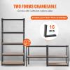 imageVEVOR Storage Shelving Unit 5Tier Adjustable Storage Shelves 48quot L x 24quot W x 72quot H Heavy Duty Garage Storage Shelves Metal Shelves for Kitchen Pantry Basement Bathroom Laundry36 L x 18 W x 72 H