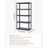 imageVEVOR Storage Shelving Unit 5Tier Adjustable Storage Shelves 48quot L x 24quot W x 72quot H Heavy Duty Garage Storage Shelves Metal Shelves for Kitchen Pantry Basement Bathroom Laundry18 D x 36 W x 72 H