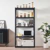 imageVEVOR Storage Shelving Unit 5Tier Adjustable Storage Shelves 48quot L x 24quot W x 72quot H Heavy Duty Garage Storage Shelves Metal Shelves for Kitchen Pantry Basement Bathroom Laundry18 D x 36 W x 72 H