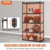 imageVEVOR Storage Shelving Unit 5Tier Adjustable Storage Shelves 48quot L x 24quot W x 72quot H Heavy Duty Garage Storage Shelves Metal Shelves for Kitchen Pantry Basement Bathroom Laundry36 L x 18 W x 72 H