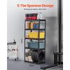 imageVEVOR Storage Shelving Unit 5Tier Adjustable Storage Shelves 48quot L x 24quot W x 72quot H Heavy Duty Garage Storage Shelves Metal Shelves for Kitchen Pantry Basement Bathroom Laundry16 D x 32 W x 72 H