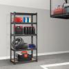 imageVEVOR Storage Shelving Unit 5Tier Adjustable Storage Shelves 48quot L x 24quot W x 72quot H Heavy Duty Garage Storage Shelves Metal Shelves for Kitchen Pantry Basement Bathroom Laundry30 L x 12 W x 60 H
