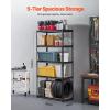 imageVEVOR Storage Shelving Unit 5Tier Adjustable Storage Shelves 48quot L x 24quot W x 72quot H Heavy Duty Garage Storage Shelves Metal Shelves for Kitchen Pantry Basement Bathroom Laundry16 D x 36 W x 714