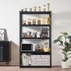 imageVEVOR Storage Shelving Unit 5Tier Adjustable Storage Shelves 48quot L x 24quot W x 72quot H Heavy Duty Garage Storage Shelves Metal Shelves for Kitchen Pantry Basement Bathroom Laundry18 D x 40 W x 72 H