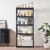 imageVEVOR Storage Shelving Unit 5Tier Adjustable Storage Shelves 48quot L x 24quot W x 72quot H Heavy Duty Garage Storage Shelves Metal Shelves for Kitchen Pantry Basement Bathroom Laundry16 D x 32 W x 72 H