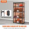 imageVEVOR Storage Shelving Unit 5Tier Adjustable Storage Shelves 48quot L x 24quot W x 72quot H Heavy Duty Garage Storage Shelves Metal Shelves for Kitchen Pantry Basement Bathroom Laundry30 L x 12 W x 60 H