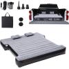 imageVEVOR Truck Bed Air Mattress for 5558 ft Full Size Short Truck Beds Inflatable Air Mattress Bed with 12V Air Pump 2 Pillows Carry Bag for Silverado RAM F Series Sierra Titan Tundra5558 ft