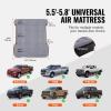 imageVEVOR Truck Bed Air Mattress for 5558 ft Full Size Short Truck Beds Inflatable Air Mattress Bed with 12V Air Pump 2 Pillows Carry Bag for Silverado RAM F Series Sierra Titan Tundra5558 ft