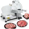 imageVEVOR Meat Slicer 75 inch 200W Electric Deli Slicer Machine with SUS420 Blade 006 inch Adjustable Thickness ETL Certified Home FoodSlicer for Meat Ham Baguett Steak10 inch320W