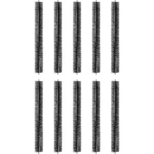 imageVEVOR Gutter Brush 433 inch Diameter 15 Feet Total Length Gutter Cleaning Tools GroundLevel Brush Leaf Guard for 5 Inch Gutters Easily Clear Roof Leaves and Debris 5 Pack30FT  433in diameter