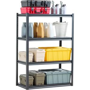 imageVEVOR Storage Shelving Unit 5Tier Adjustable Storage Shelves 48quot L x 24quot W x 72quot H Heavy Duty Garage Storage Shelves Metal Shelves for Kitchen Pantry Basement Bathroom Laundry20 D x 40 W x 57 H