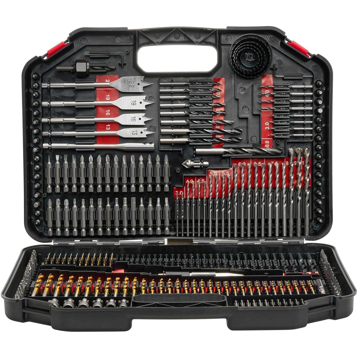 imageVEVOR Screwdriver Set 12Piece Hand Tools Set with Magnetic Tips Includes 5 Phillips and 5 Flat Head Bits ZType Bit Professional Repair Tool Kit for Sockets Furniture Home Appliances Bicycles246PCS SET