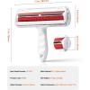 imageVEVOR Pet Hair Remover Roller Reusable DualSided Lint Roller Tool Dog and Cat Efficient Hair Cleaning Remover for Home Furniture Car Couch Carpet Seat Bedding Floor Sofa White