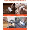 imageVEVOR Pet Hair Remover Roller Reusable DualSided Lint Roller Tool Dog and Cat Efficient Hair Cleaning Remover for Home Furniture Car Couch Carpet Seat Bedding Floor Sofa White