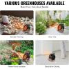 imageVEVOR Greenhouse Heater 1500W PTC Fast Heating With Overheat Protection 3Speed Setting Small Grow Tent Fan Electric Portable for Green House Flower Room WorkplacePTC  Thermostat