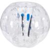 imageVEVOR Inflatable Bumper Ball 4FT5FT Body Sumo Zorb Balls for Teen 08mm Thick PVC Human Hamster Bubble Balls for Outdoor Team Gaming Play Bumper Bopper Toys for Garden Yard Park5FT Transparent