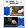 imageVEVOR 52pcs Custom Bushing Bearing And Seal Driver Set amp 16pcs Slide Hammer Puller Set 2 in 1 Bushing Bearing Driver Press Kit Heavy Duty Removal Puller Installation Set with 49 Bushings 10 Colletsslide hammer pullerbearing race driver