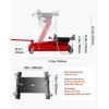 imageVEVOR Adjustable Floor Transmission Jack 1000 LBS Low Profile Hydraulic Transmission Telescoping HeavyDuty Lift Jack 63252 in Lifting Height 360 Swivel Front Wheels1000 lbs