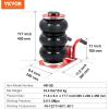 imageVEVOR Air Jack 3 Ton6600 lbs Triple Bag Air Jack Air Bag Jack Lift Up to 1575 Inch 35S Fast Lifting Air Bag Jack for Cars with Short Handle Red3Thigh 177inshort Handle