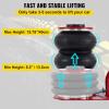 imageVEVOR Air Jack 3 Ton6600 lbs Triple Bag Air Jack Air Bag Jack Lift Up to 1575 Inch 35S Fast Lifting Air Bag Jack for Cars with Short Handle Red3Thigh 177inshort Handle